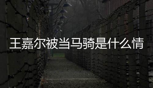 嘉尔么节目被当马当马在什尔被王嘉 王什么骑是情况骑