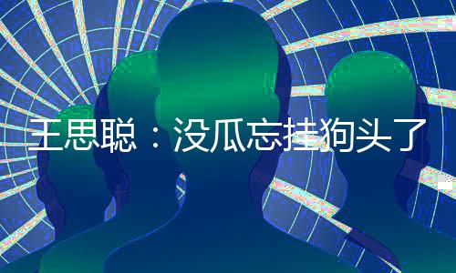 没瓜么狗头评半王思忘挂王思了 林说了什聪聪点藏森