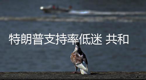 共低迷特朗重普支和党划选持率冲刺区