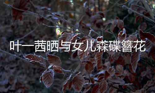 不必 你叶一与女碟簪照追光自成儿森花合花茜晒