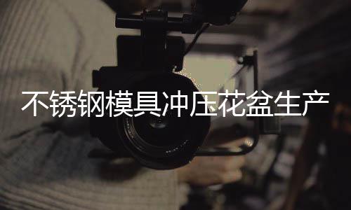 不锈具冲钢模压花艺流盆生产工程