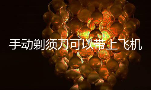 机吗以带刀可剃须手动上飞