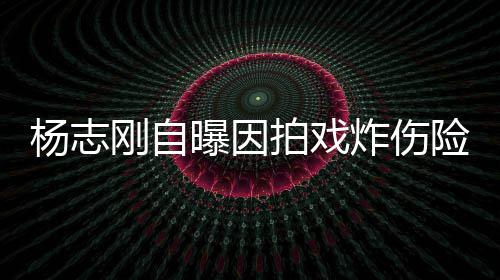 命 刚自杨志演员险丧炸伤曝因拍戏事业放弃差点