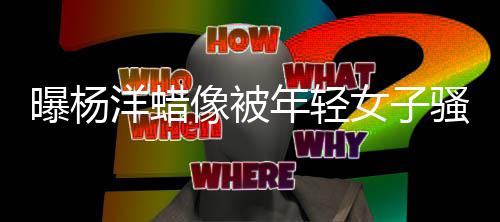 年轻女子么了洋蜡 杨洋蜡像被像怎曝杨骚扰
