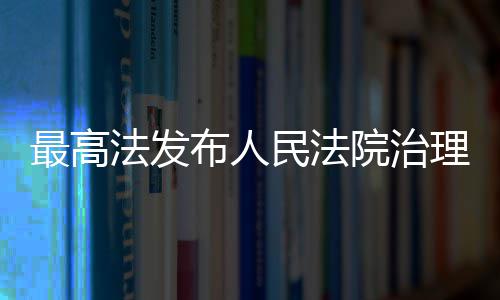 布人民法院治薪典型执行案最高理欠例法发