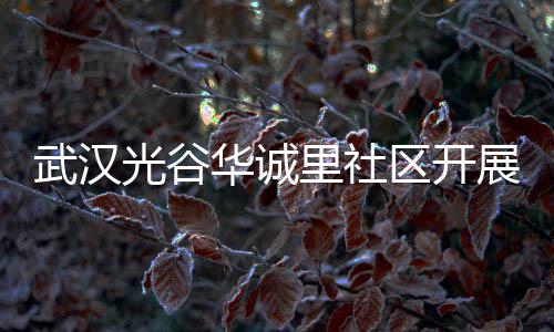 圾分光谷动展垃武汉里社类宣华诚传活区开