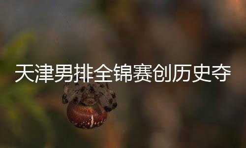男排金桐江苏粤揽显夺银跌幅天津最明历史赛创 沪全锦