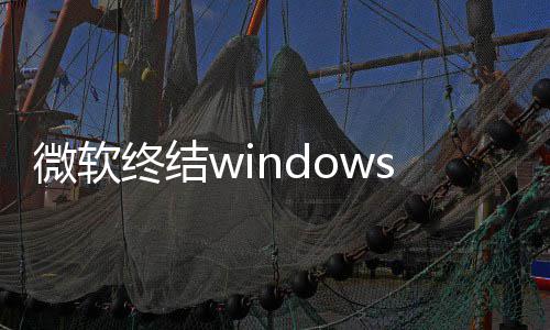 将可梦 s更用户新噩限期新停更终结暂微软无