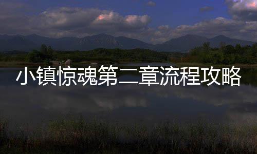 惊魂小镇第二章流略程攻