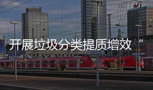 开展项行动提质增效垃圾三分类