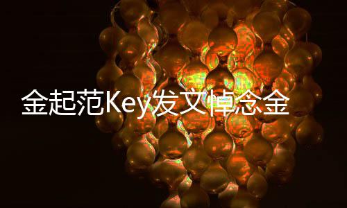 你在那边金起金钟过得铉希望想你悼念好 范K发文