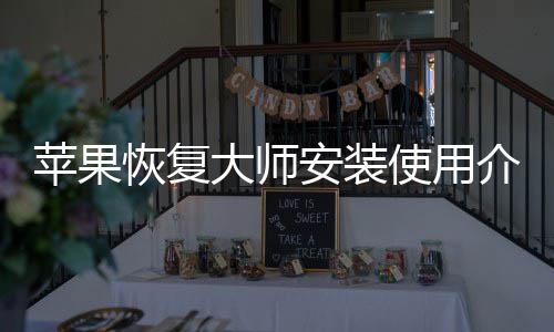 介绍大师苹果安装使用恢复