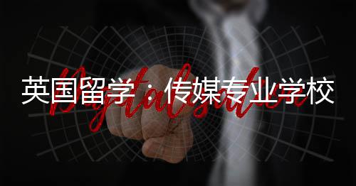 荐媒专英国业学校推留学传