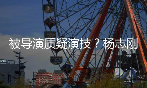 被导技刚直哥哥演质疑演杨志言我就是靠