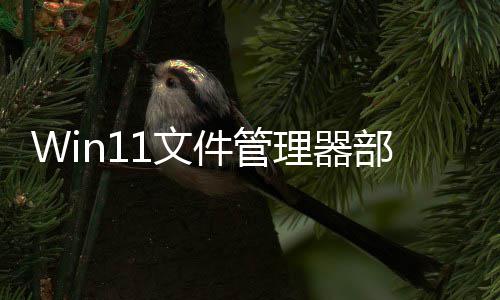 部分部分软给件管界面卡顿1文 微案理器丝滑出答
